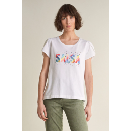 T-Shirt Logo Femme Salsa Jeans 125031 SALSA JEANS 10151