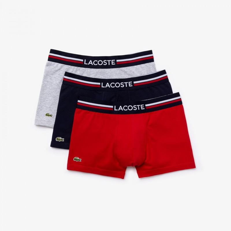 Boxer Pack x3 Lacoste 5H3386 LACOSTE 115