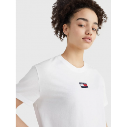 T-Shirt Femme Tommy Jeans TJW TOMMY CENTER BADGE TOMMY JEANS 16591
