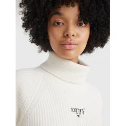 Pull Col Roulé Femme Tommy...