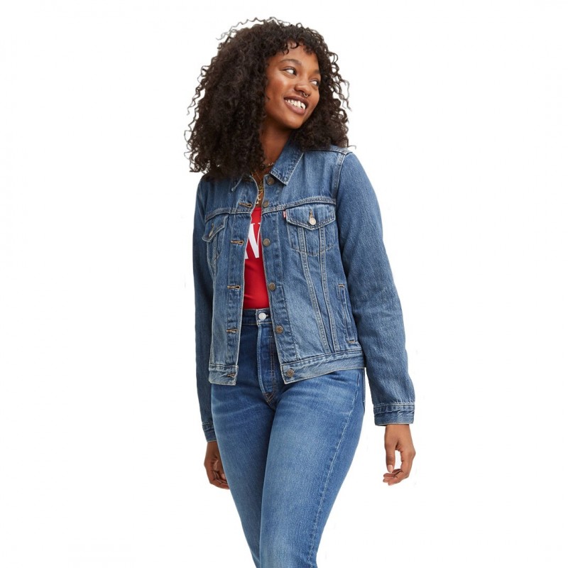 Veste Jeans Femme Levi's (R) ORIGINAL TRUCKER en ligne - En vente sur  e-shop 