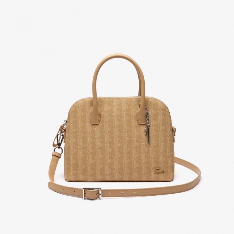 Sac bugatti daily classic discount en toile enduite piquée unie