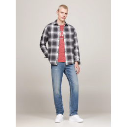 Chemise Homme Tommy Jeans REG CHECK FLANNEL