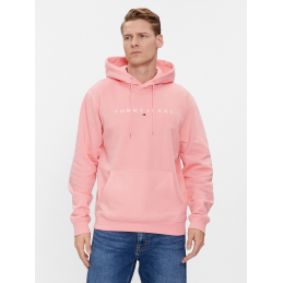 Sweatshirt à Capuche Homme Tommy Jeans TJM REG LINEAR LOGO