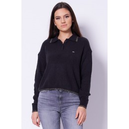 Pull Polo Femme Tommy Jeans...