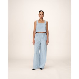 Pantalon Rayé Femme Grâce &...