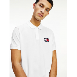 Polo Logo Homme Tommy Jeans TJM TOMMY BADGE LIGHTWEIGHT TOMMY JEANS 6691