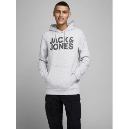 Sweatshirt à Capuche Homme Jack & Jones CORP LOGO JACK AND JONES 881
